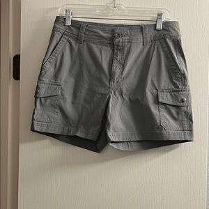 Eddie Bauer Charcoal Women's Cargo Shorts